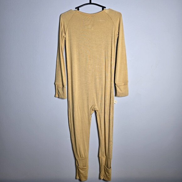 Tenth & Pine Bamboo Convertible Zip Romper Size 12-24m Light Brown - Picture 3 of 7